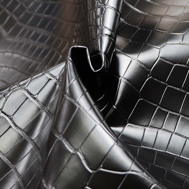 악어 곡물 인공 가짜 PVC 가죽 홈 장식 직물